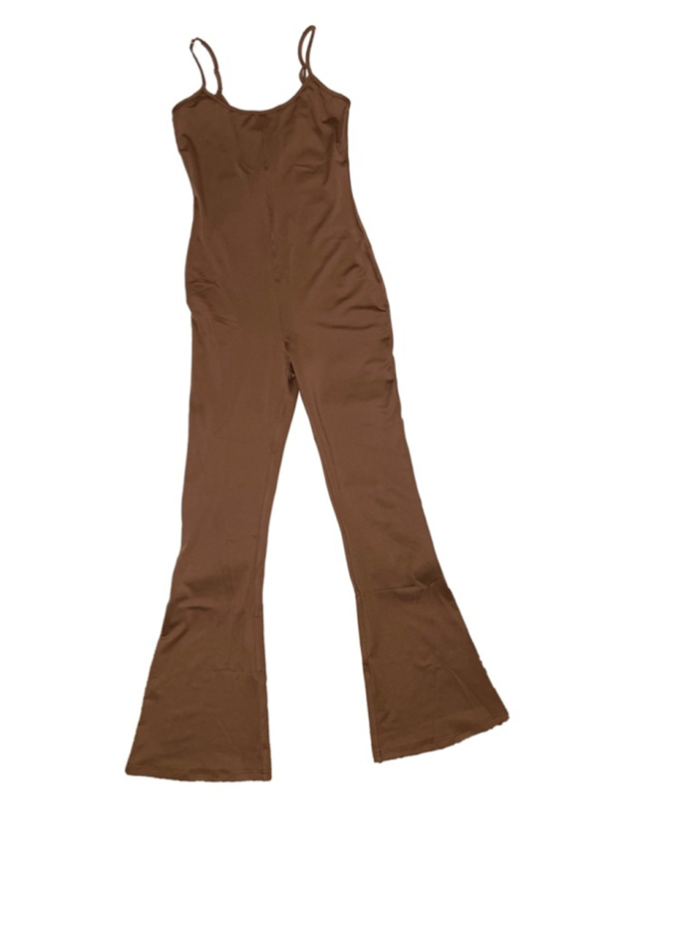 Women's LuFeng Brown Romper Jumpsuit S
